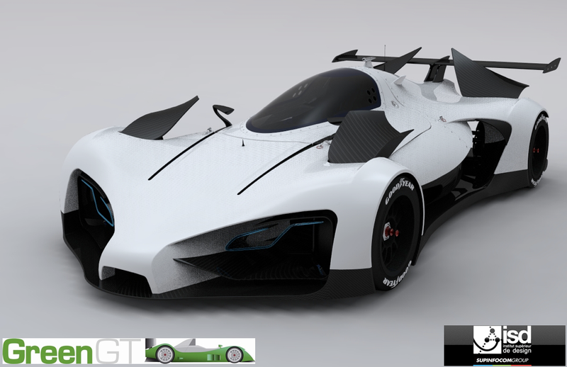 Illustration for article titled GreenGT Electric LeMans: Design And Eco-Mobility Madness
